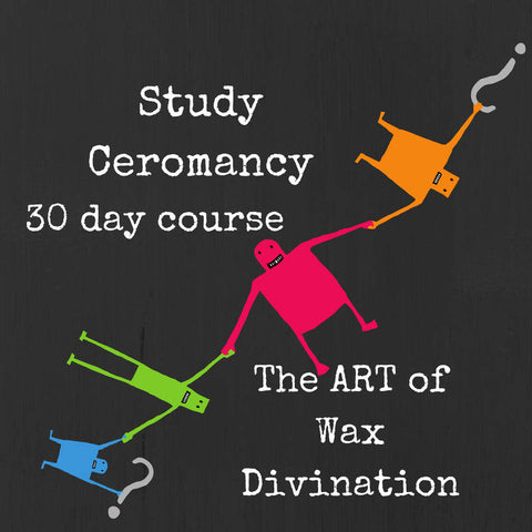 30 Day Study Course for Ceromancy~Tailor created Private Lessons~