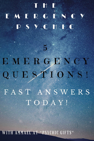5 Question FAST! Psychic Reading 24 hour answers!
